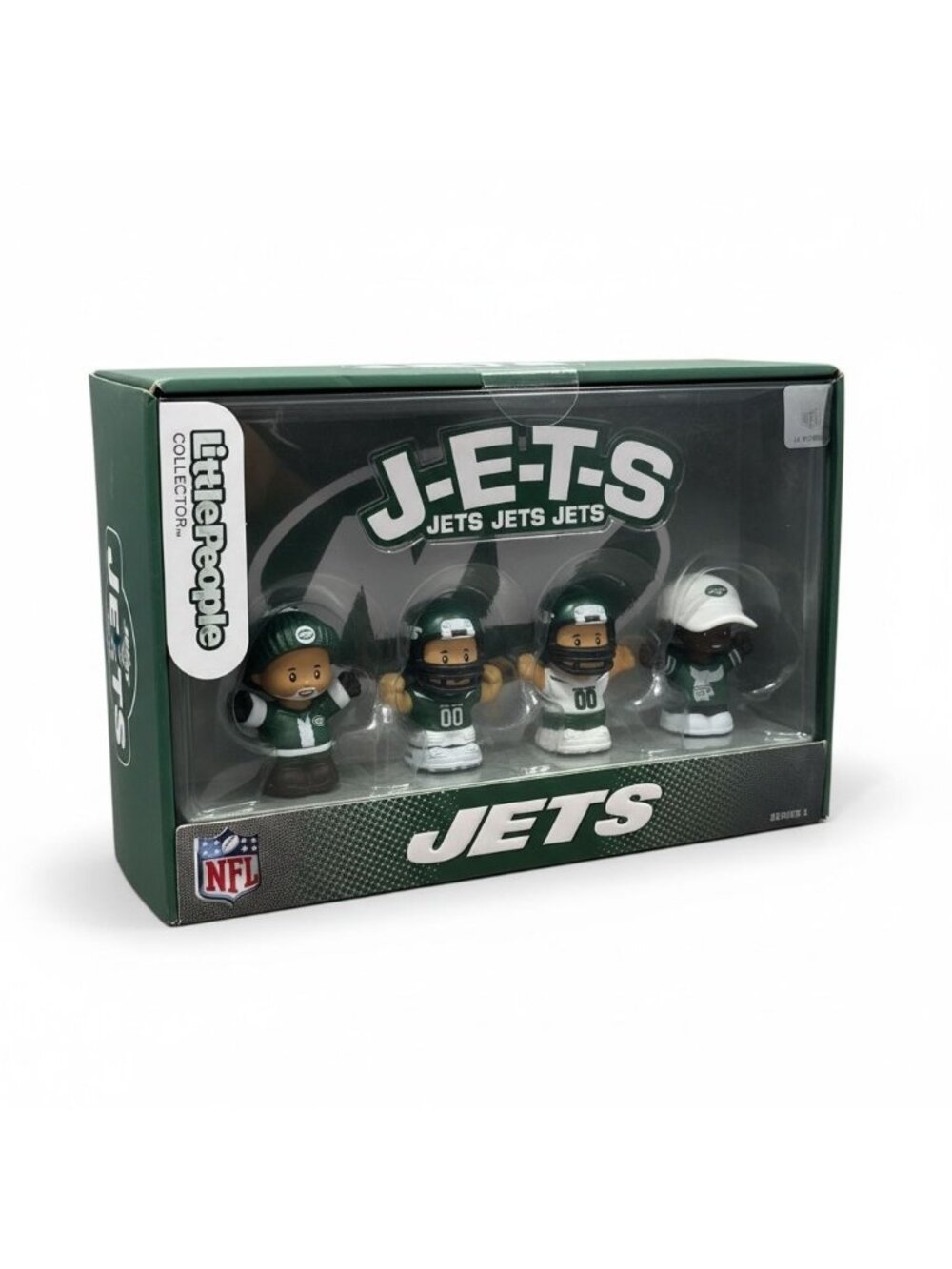 Little People Collector NFL Jets Series 1 Figures In Box
